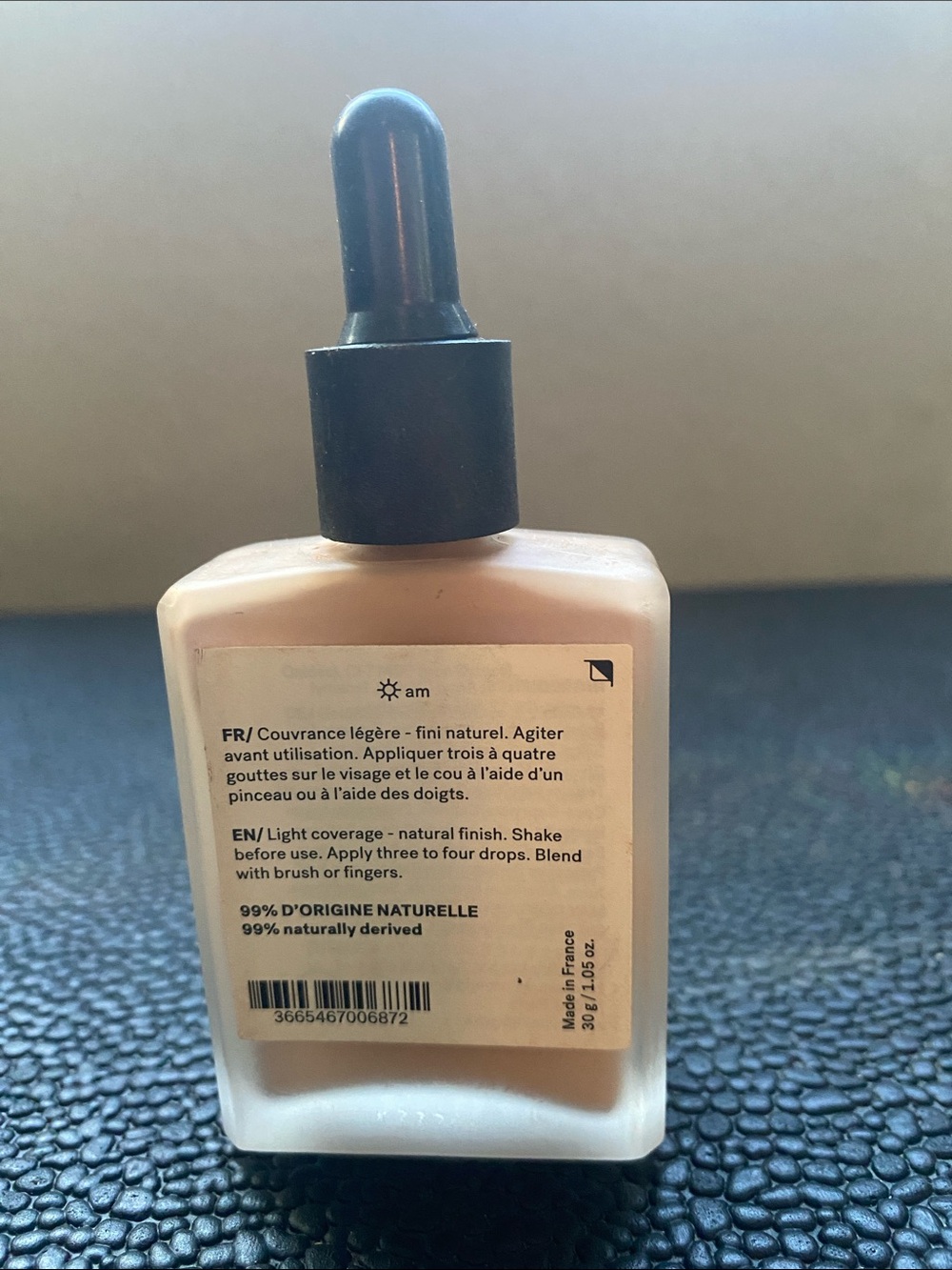 Lightly used T10 Tinted Serum Foundation - Warm Beige - Picture 3 of 4